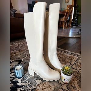 JustFab knee high boots